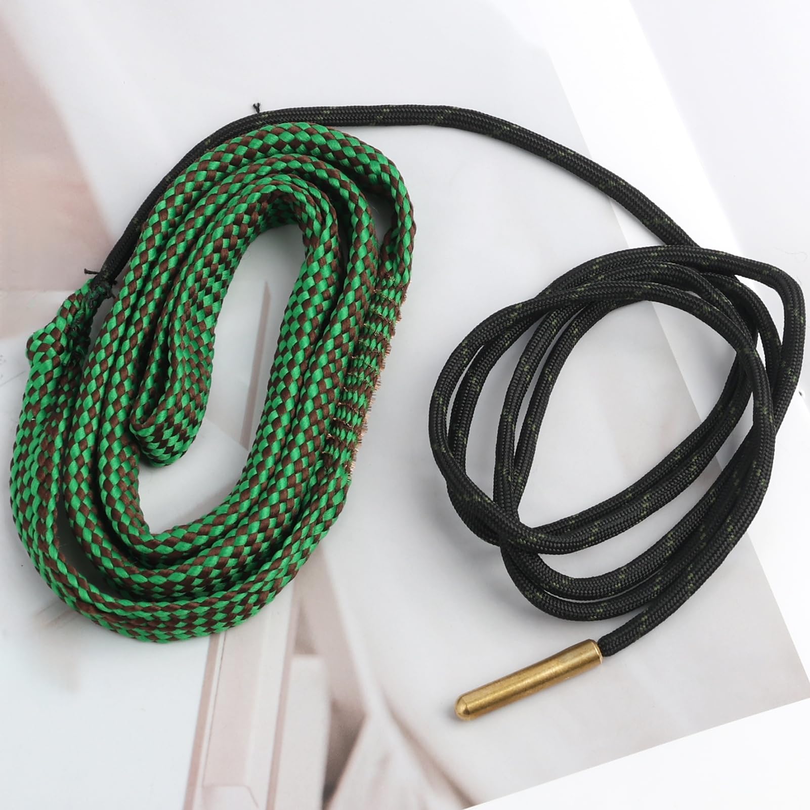 Hilo limpiador de cañones para rifles calibre .22, .223 y 5.56 mm – Kit de limpieza eficaz para pistolas, rifles y escopetas – Solución de limpieza reutilizable y portátil