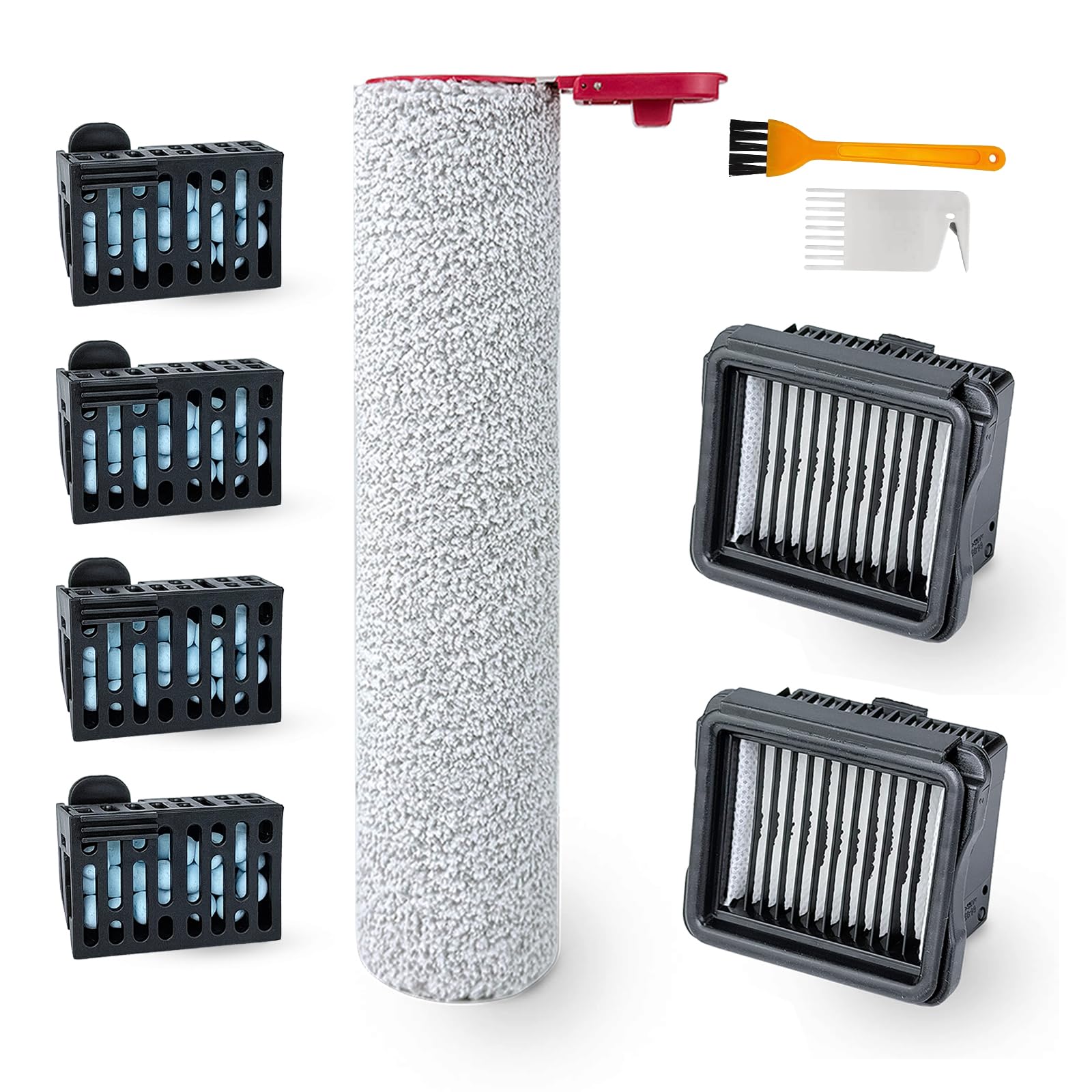 9-teiliges Zubehör-Set, kompatibel mit Eureka FloorShine 880, NEW880BK