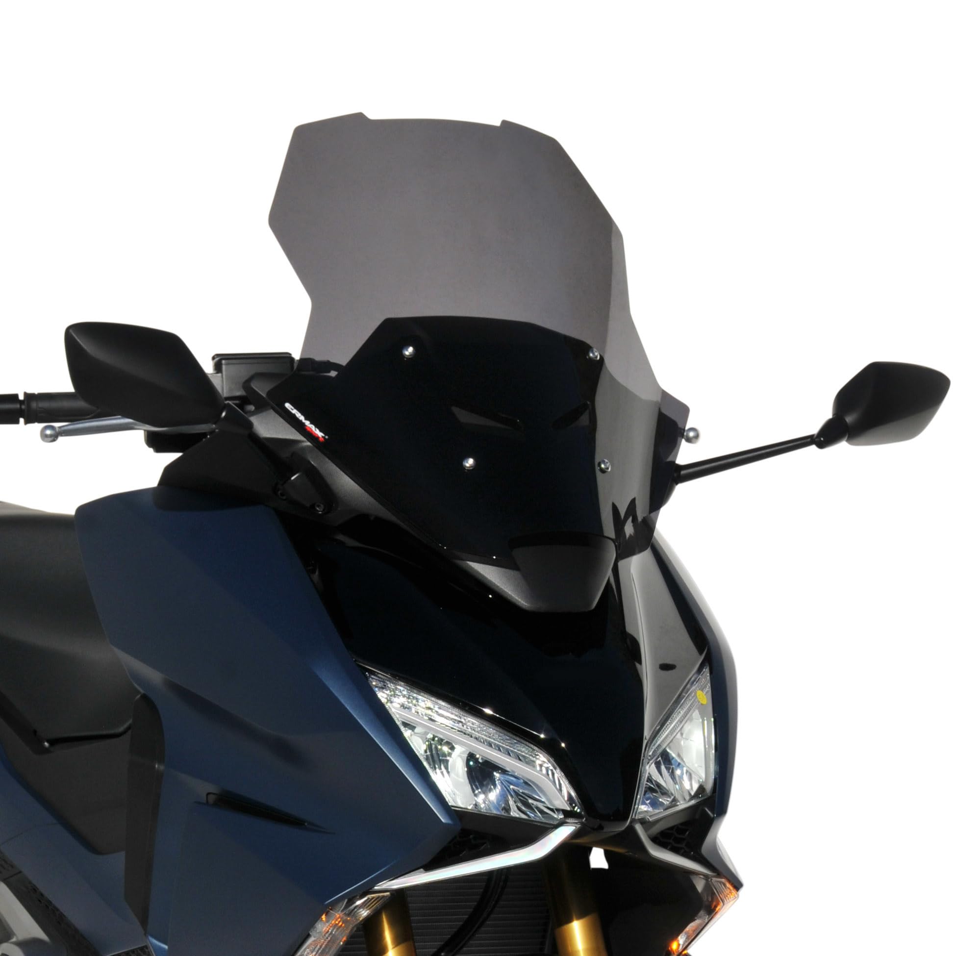 Cupolino sport (48 centimetri con prises aria) compatibile con forza 750 2021 - 2023 grigio prodotto da Ermax