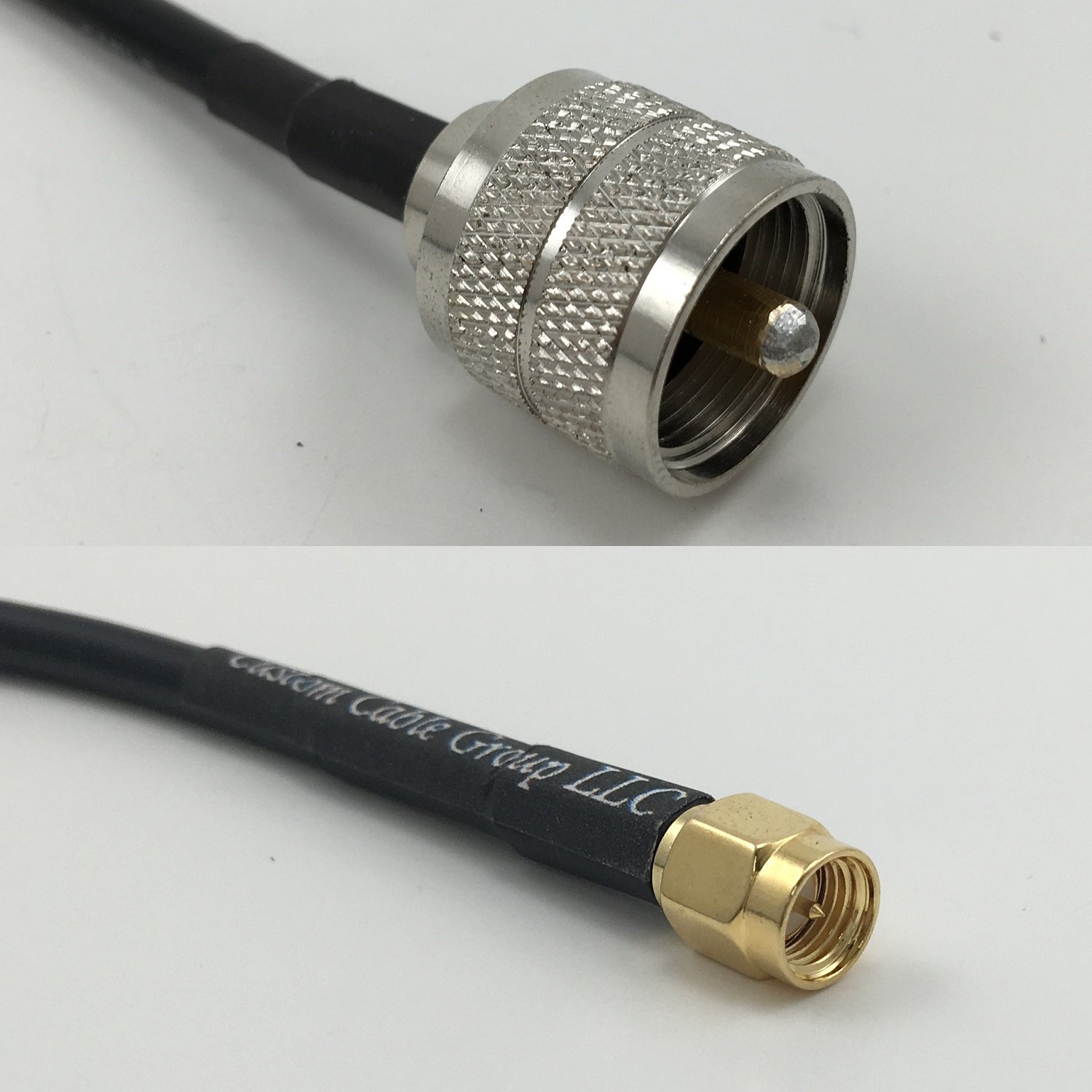 3 feet RG142 PL259 UHF Male to SMA MALE Pigtail Jumper RF coaxial cable 50ohm Quick USA Shipping