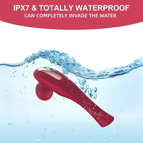 Miniatura 2 de Masajeador de espalda eléctrico inalámbrico, portátil, portátil, Fuigarry de cuerpo completo, para masaje de hombros, cuello y tejido profundo, Rojo