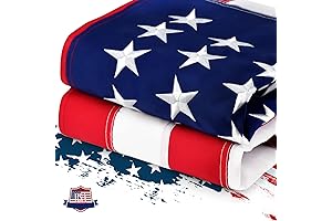100% Made in the USA American Flag 3x5 Ft for Outdoor Use