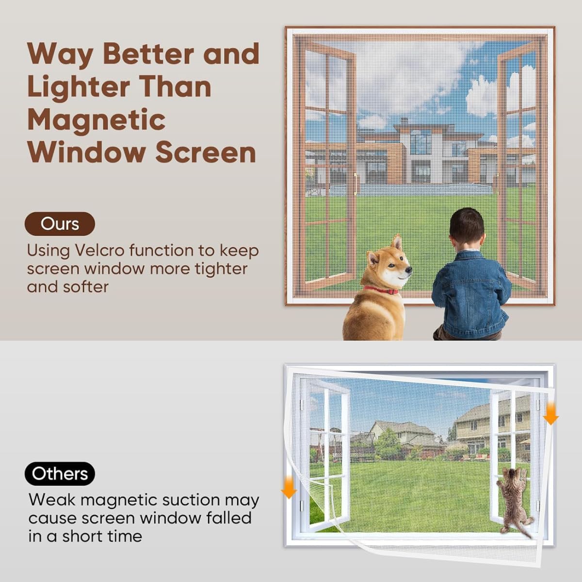 Fly Screens Doors Nets Patio Curtain 150x175cm Heavy Duty Patio Insect Door Screen Easy to Install Without Drilling White