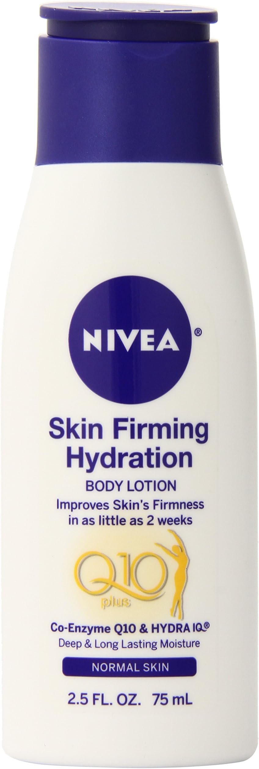 NIVEA Skin Firming Hydration Body Lotion, 2.5 Ounce (Pack of 6)