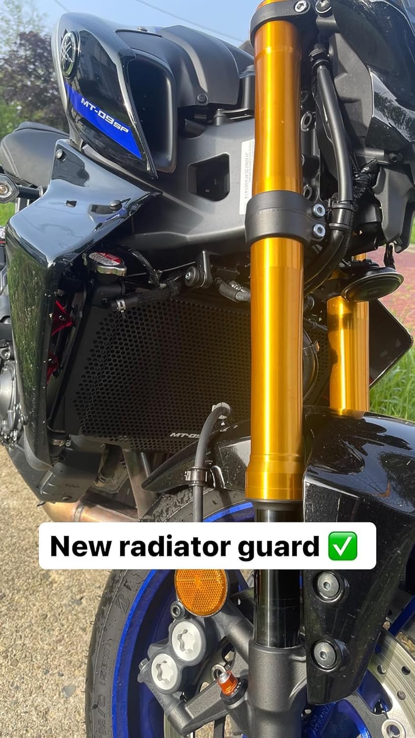 MT-09 2023Motorcycle Radiator Guard Protective Cover for MT 09 2021 2022 2023 MT09 SP 2021-2023