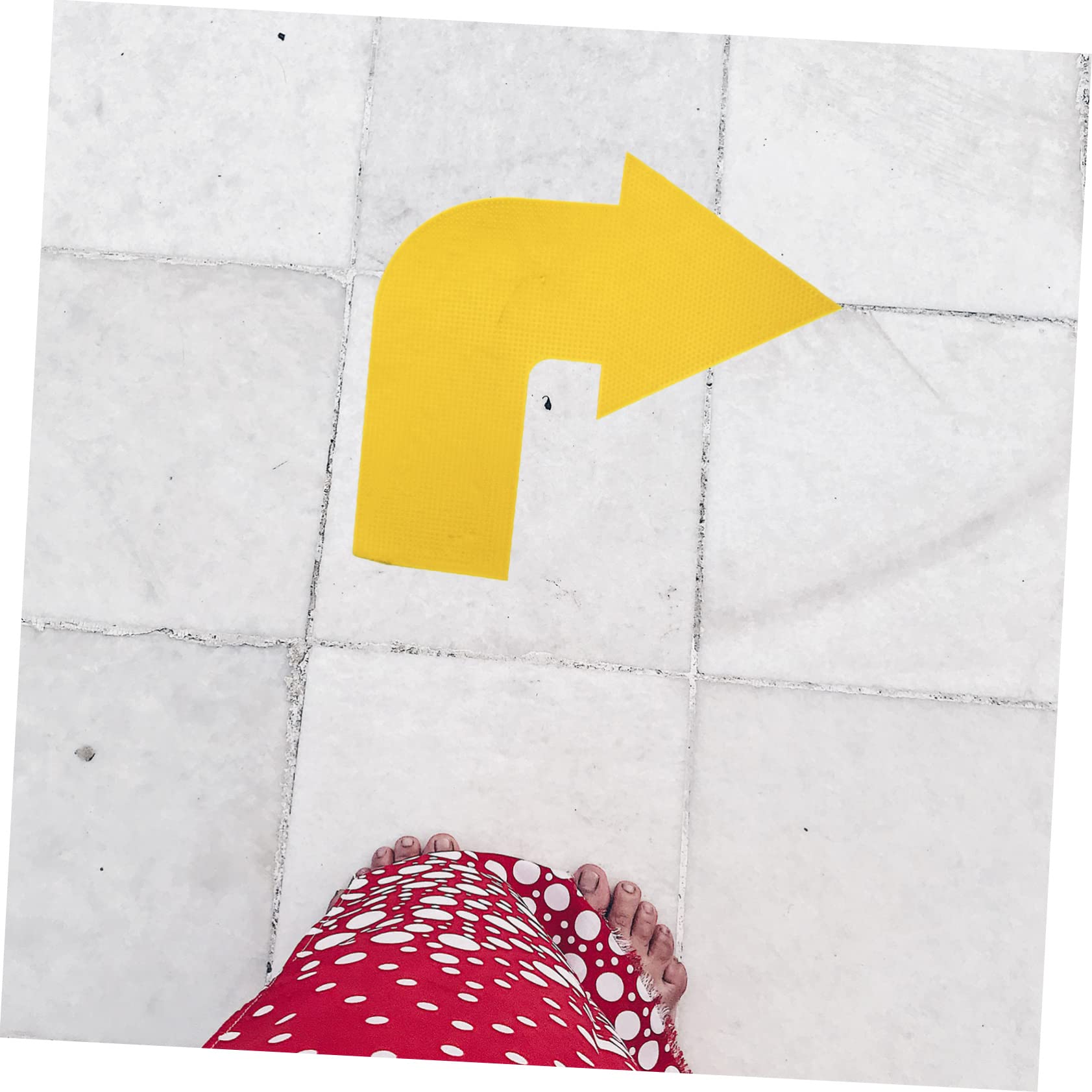 Yardwe Agility Training Tools 4pcs Landmark Mat Markers Outdoor Spot Markers School Training Supplies