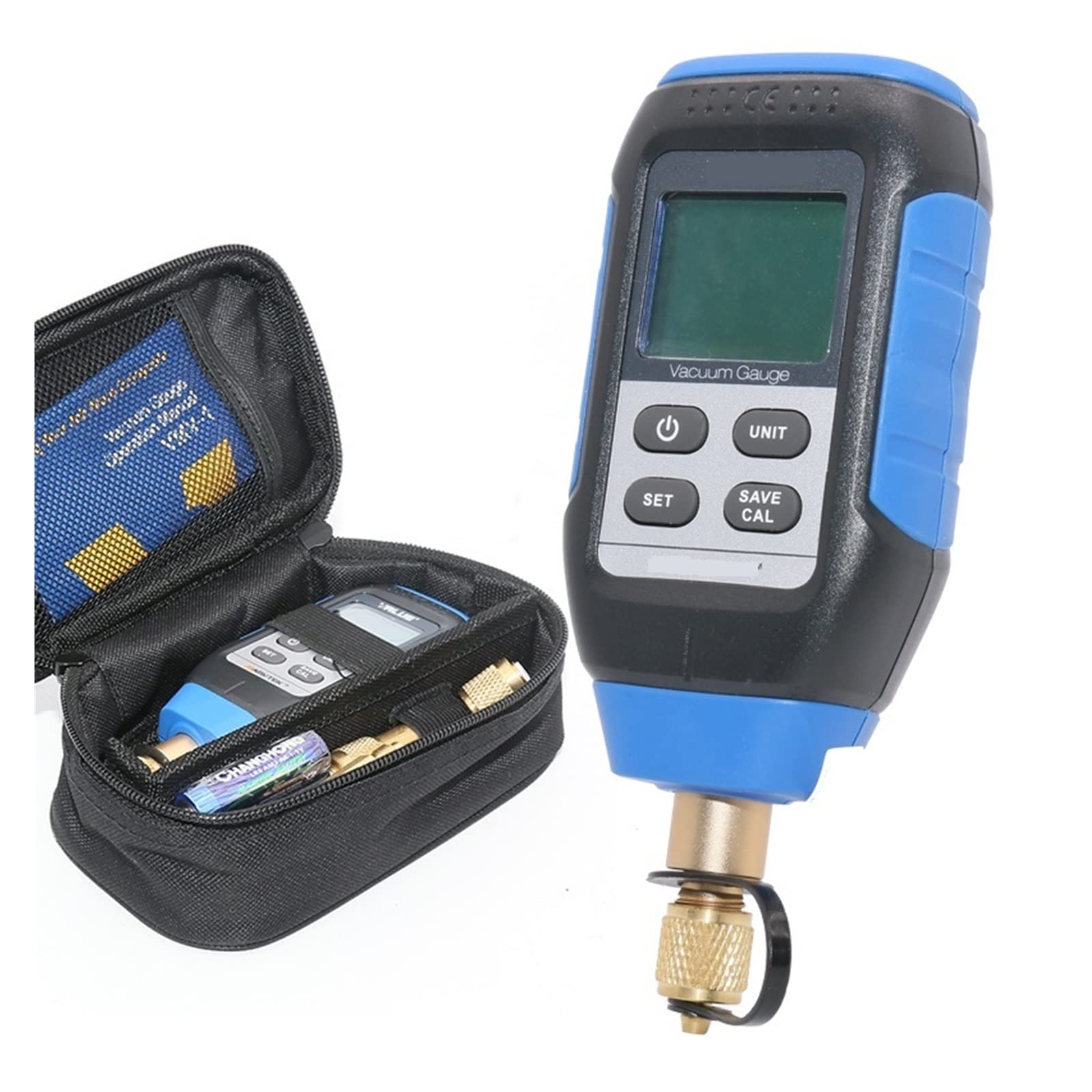 Intelligent Digital Vacuum Gauge Laboratory Refrigeration System Vacuum Inspection Vacuum Gauge VMV-1 0-10000P,DIY Tools