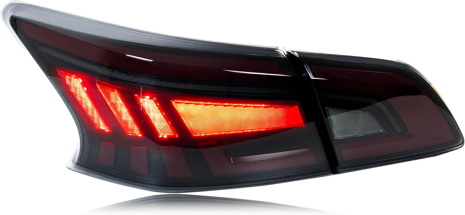 inginuity time LED Tail Lights for Nissan Sentra 2013-2019 B17 Start-up Animation Sequential Turn Signal Rear Lamps Accessory Assembly