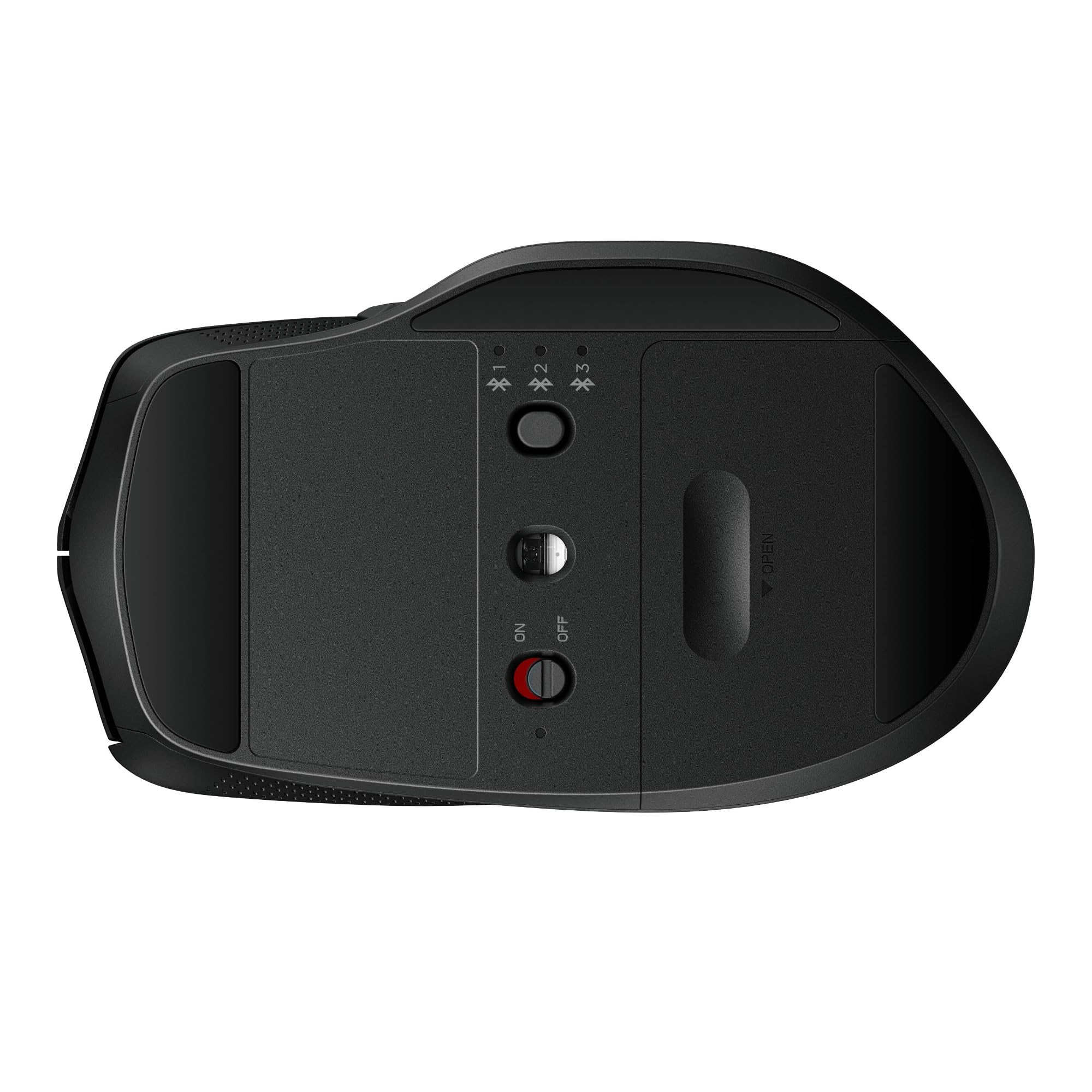 HP 480 Mouse Comfort, Connessione Bluetooth 5.3, Sensore Ottico da 4000 DPI, 6 Pulsanti Programmabili, Rotella Inclinabile, Durata Batteria fino a 10 Mesi, Windows 10, 11 e macOS, Nero