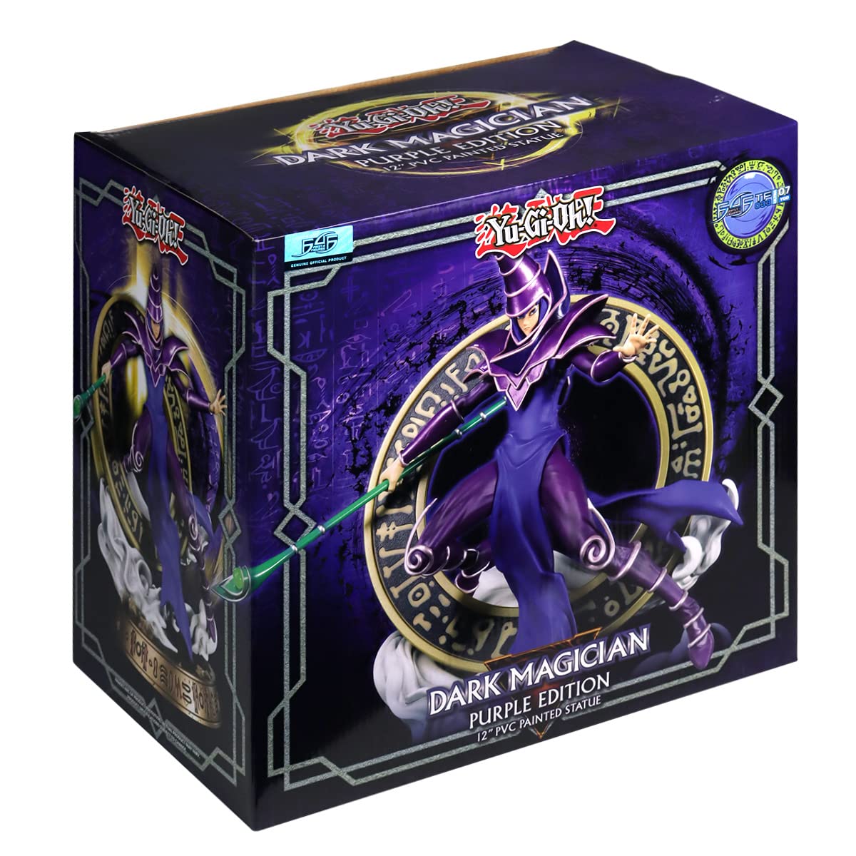 First4Figures F4F Yu-Gi-Oh! - Dark Magician Purple Variant PVC Statue (29cm) (YGODMPS)