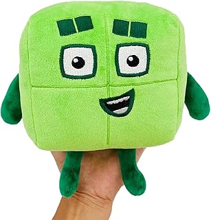 Numberblocks Plush, Cute Numberblocks Animation Plush Doll, Matemática Enlightenment Plushies Matemática Enlightenment Toys Presente para meninos e meninas