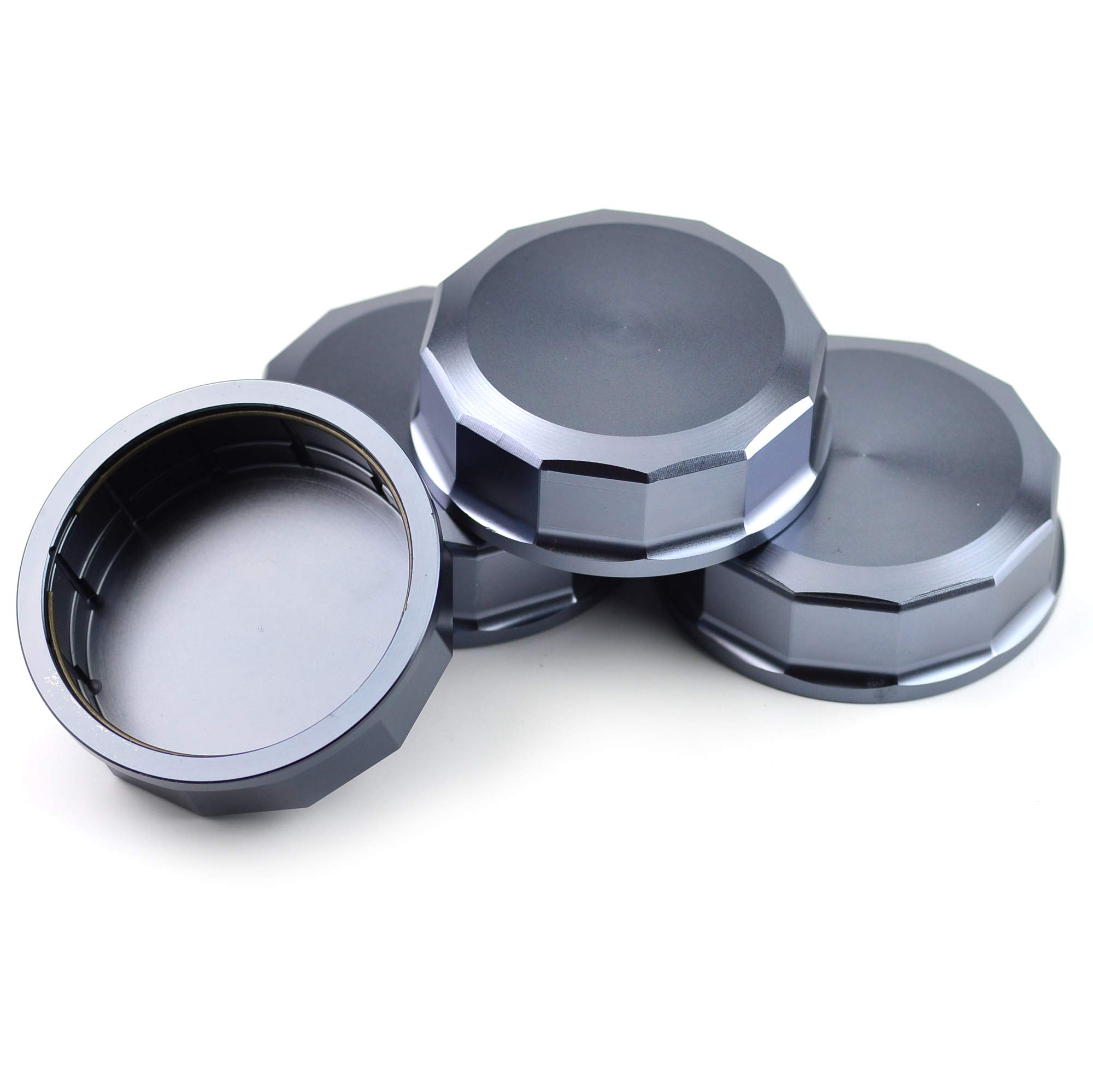 Rhinotuning 4 x 81,3 mm metalowe nakładki na piasty kół
