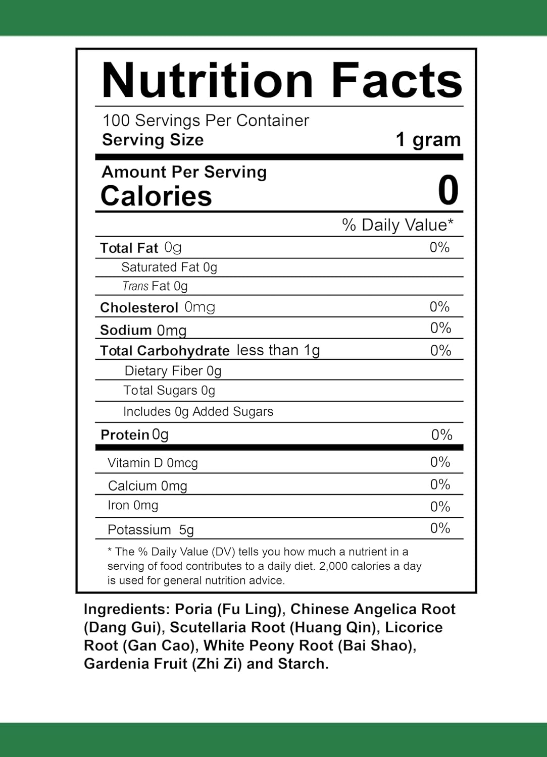 HH2044 Wu Lin San/Gardenia & Poria Decoction, Granule, 100 Grams/Bottle - Image 4