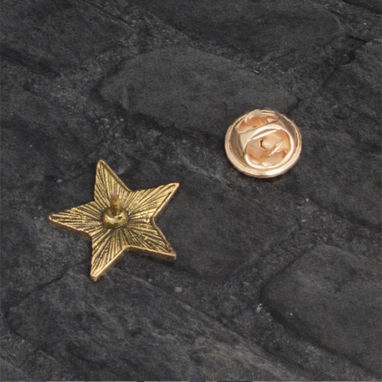 BRACO Pin URSS Broche Comunismo Rojo Pack 2 Pins Insignia comunista estrella roja hoz martillo