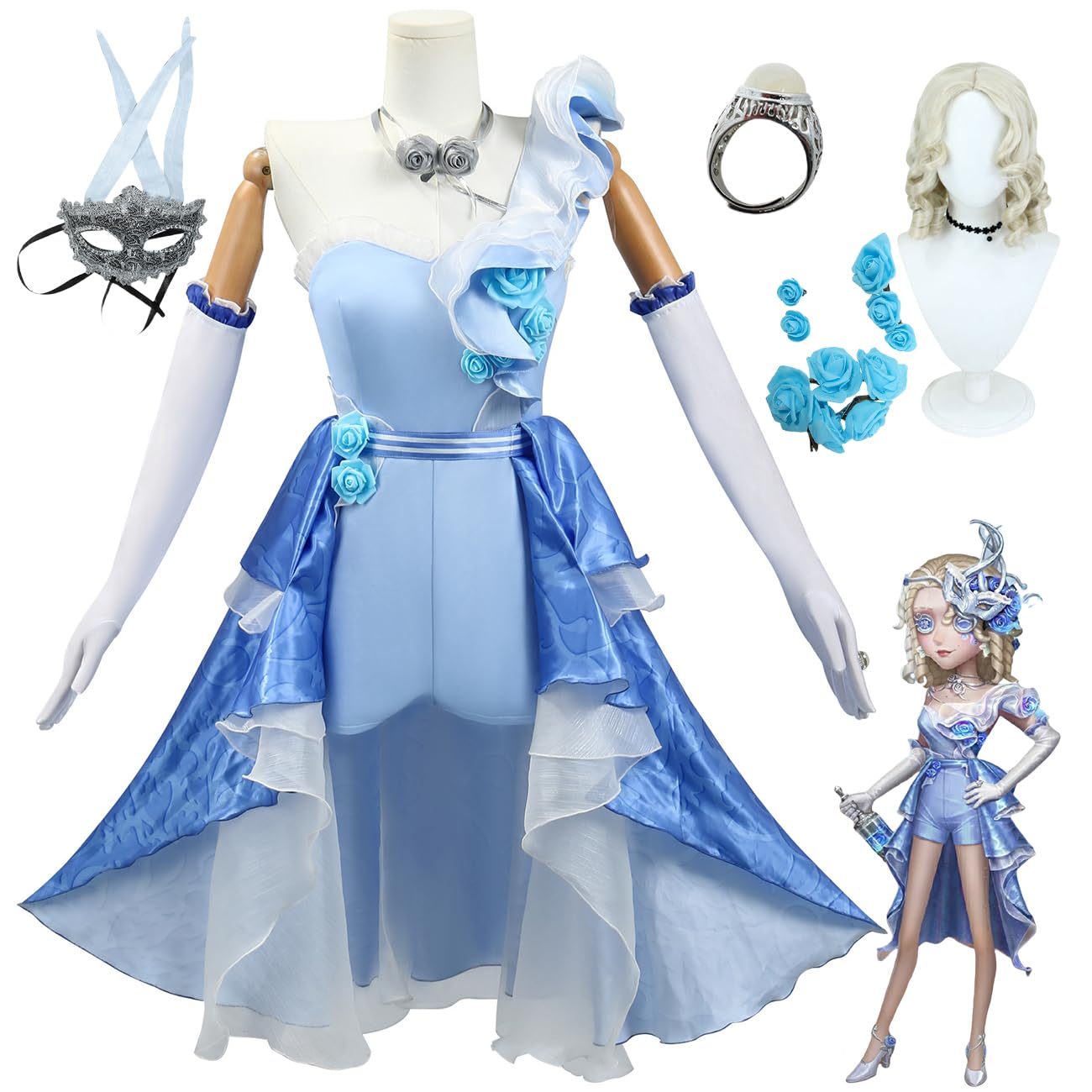 議員バッジ風　バッジ　K18　衣装　コスプレ Amazon.co.jp: [HAOJEE]第5人格 バーテンダーコスプレ衣装『小物