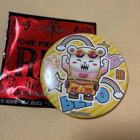 Amazon ワンピース 輩缶バッジ 第23弾 Film Red 麦わらストア One Piece フィルム レッド ベポ アイドル 芸能人グッズ 通販