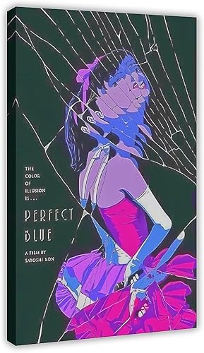 THUMPRO Perfect - Póster de película azul para decoración de dormitorio, paisaje deportivo, oficina, habitación, marco de regalo, 08 x 12 pulgadas