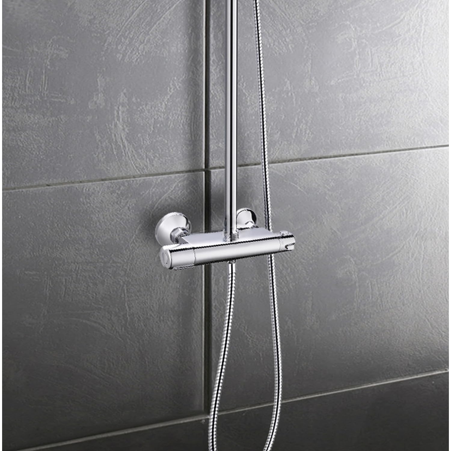 Edouard Rousseau - Thermostatique Douche Edouard Rousseau GARANCE 3 - Fabrication Française - Certifié NF - Chromé | Leroy Merlin Edouard Rousseau - Thermostatique Douche Edouard Rousseau GARANCE 3 - Fabrication Française - Certifié NF - Chromé | Leroy Merlin