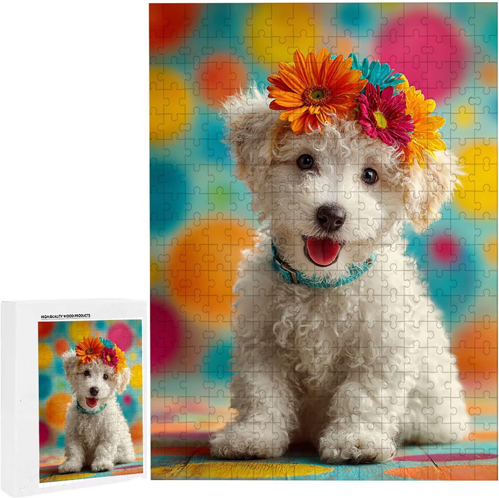 1500 Pezzi di Puzzle, 1500 Pezzi di Puzzle per Adulti, Regalo Anniversario, Regalo Natale, Decorazione Della Casa, Prevenzione Della Degenerazione Cerebrale Negli Anziani 87x57cm PjY9346 T-1