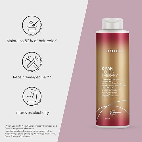 Miniatura 3 de Joico K-PAK Color Therapy Color-Protecting Shampoo and Conditioner  For Color-Treated Hair  Boost Shine  Improve Elasticity  Repair Breakage