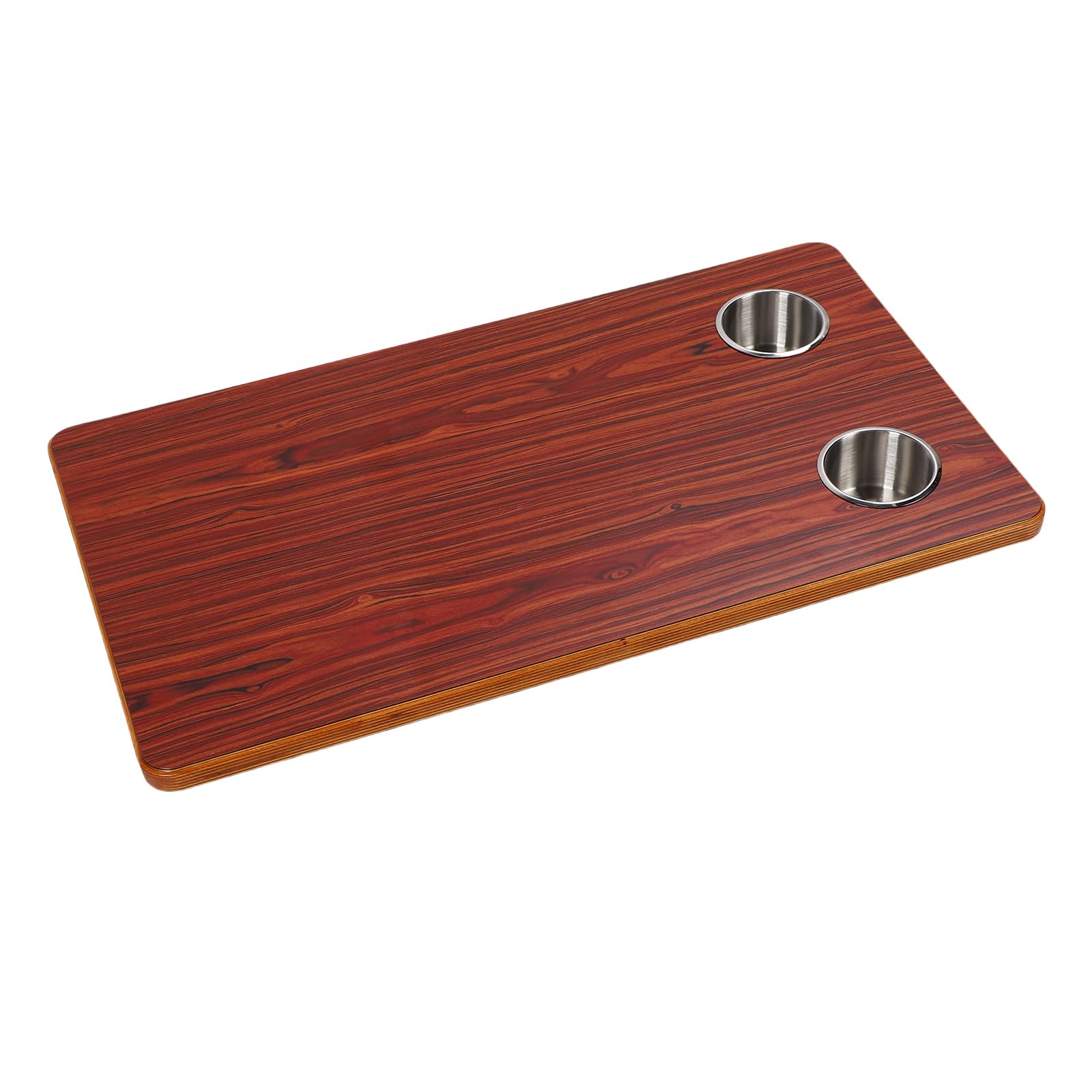 Headerbs Tavolo da 27,56x15,75x0,79in Legno Massello Impermeabile