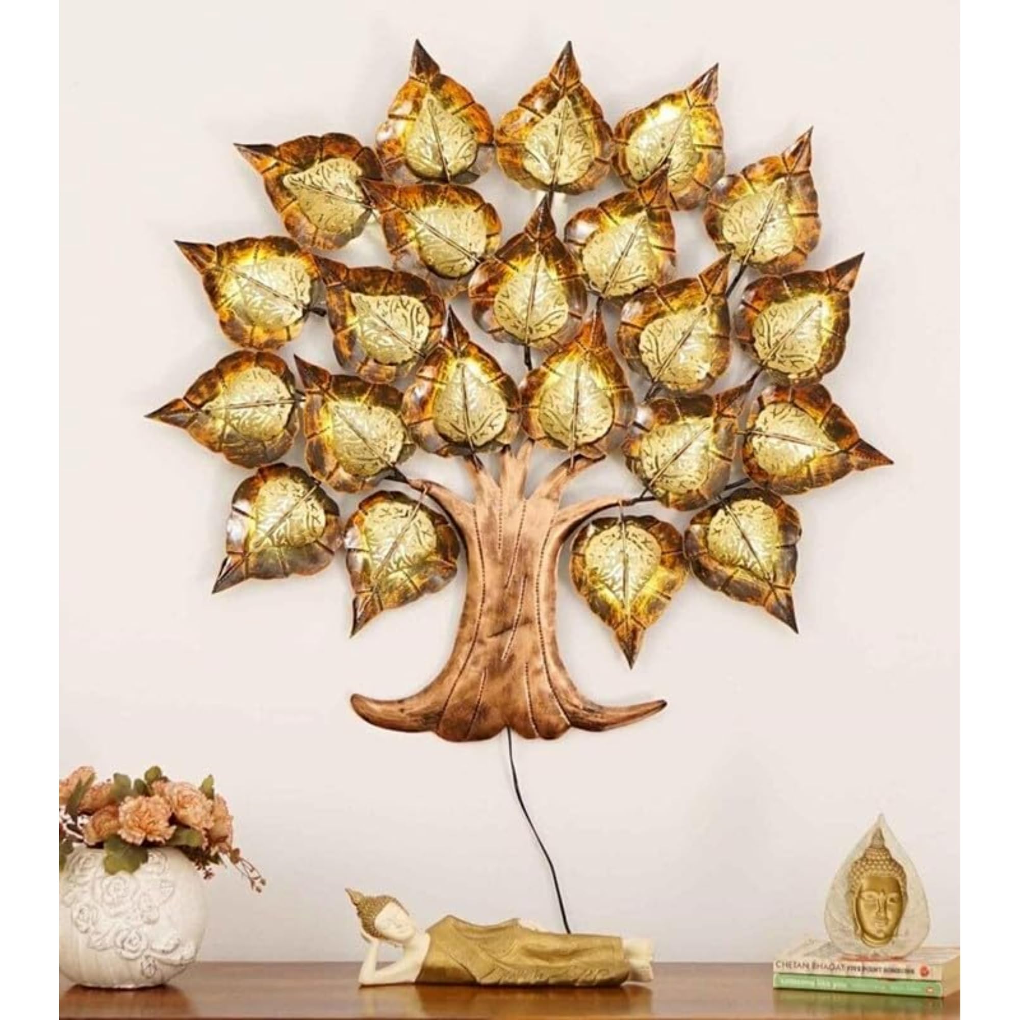 Zora Tree Wall Decor - LED Light & Elegant Design -20