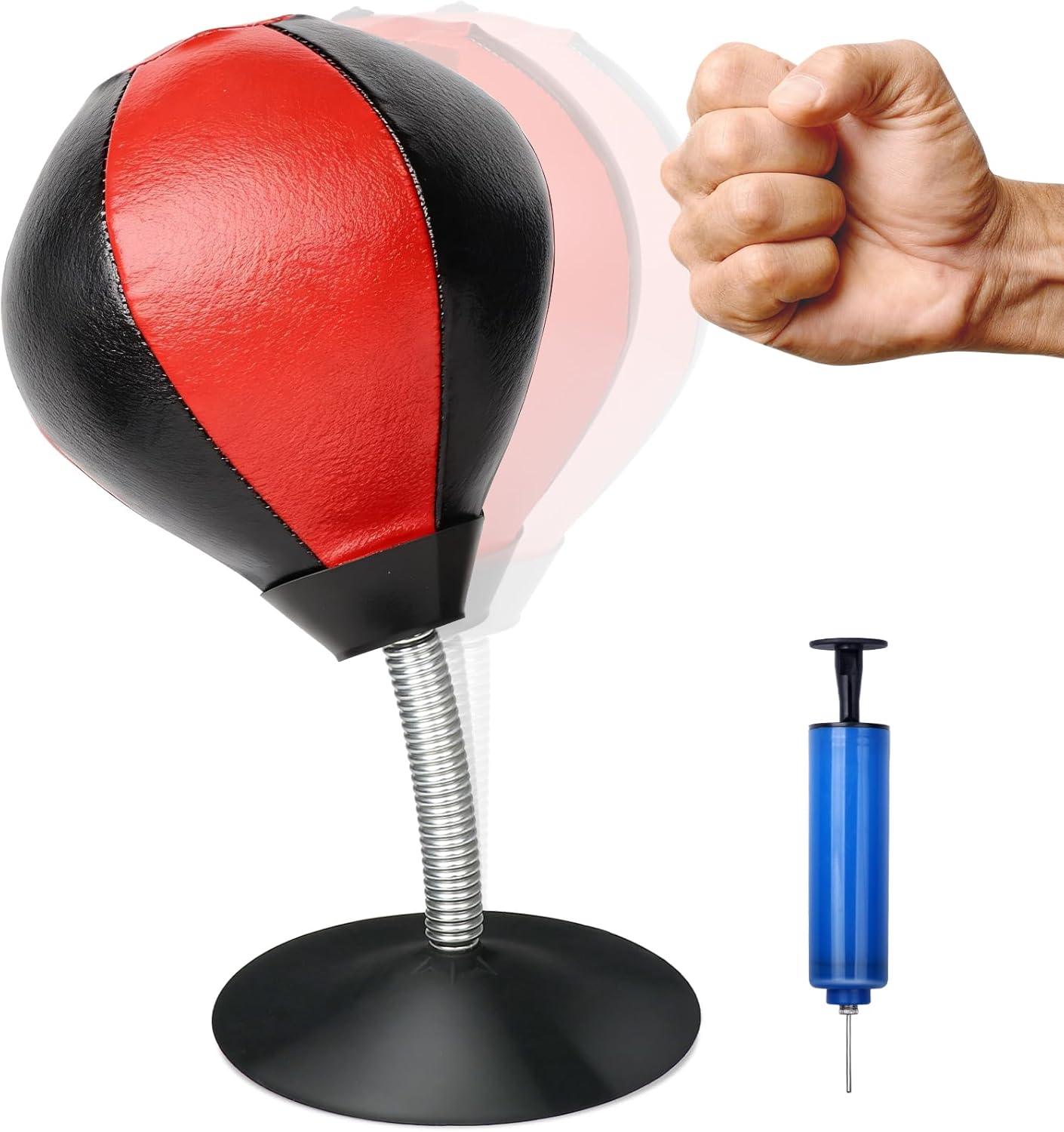 Punching Bag,Portable Strong Suction Cup Boxing Bag Speed Balls,for Home or Office Boxing Stress Relief Training