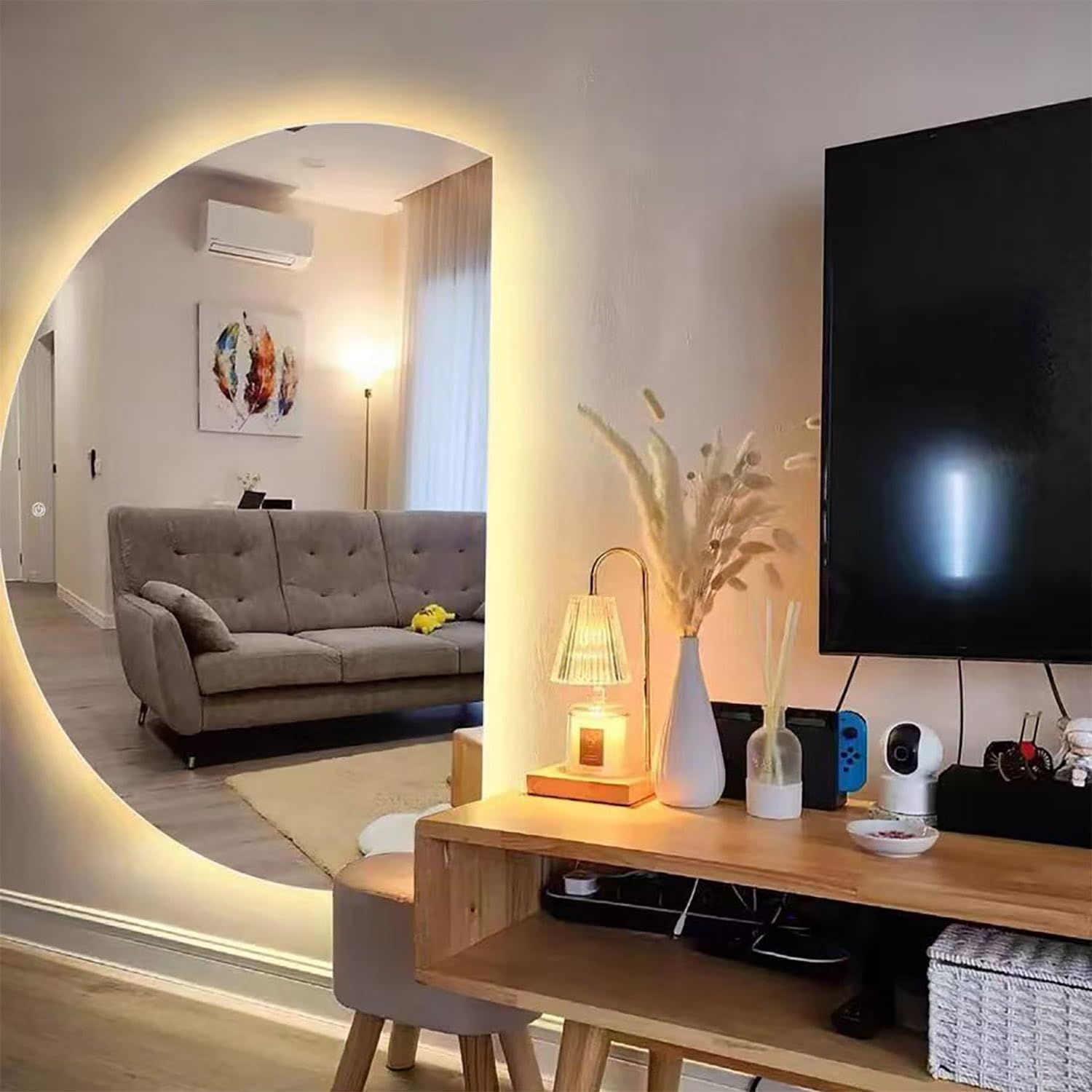 FGXHHS LED with Anti-Fog and Dimmable Lighting, Touch Switch for Vanity Wall Use