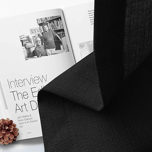 Miniatura 5 de Cortinas semitraslúcidas de 96 pulgadas de largo, con textura de lino blanco, filtrante de luz, cortinas de privacidad semitransparentes para