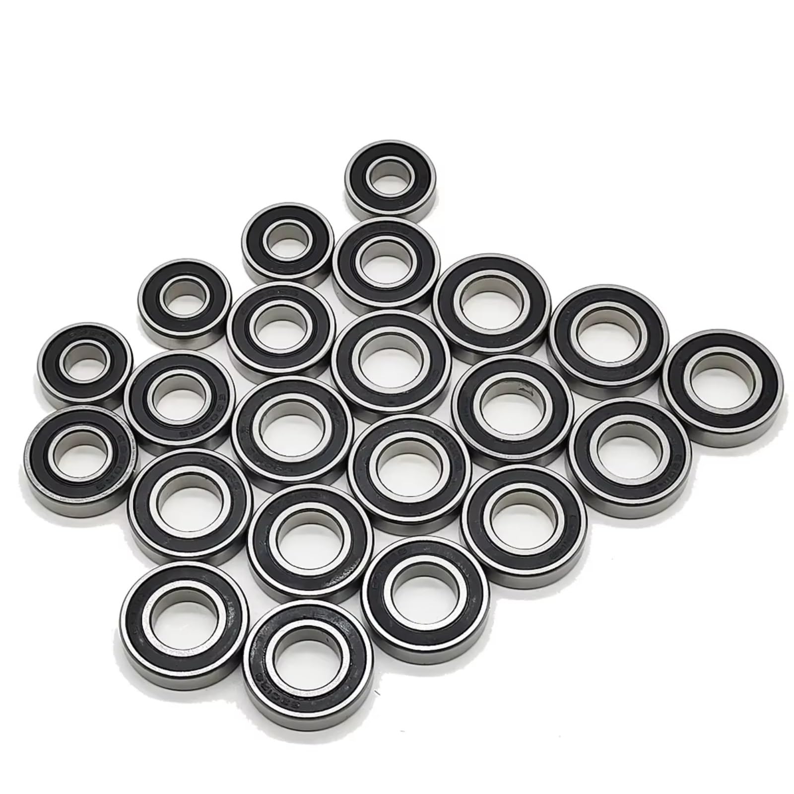 RC Lagerteile Für Losi Für DBXL-E 2.0 4X4 1/5 22 Teiliges Komplettes Kugellager Kit Rillenkugellagerstahl Vorgefettet RC Auto Für Wüste Für Buggy Brushless Teile