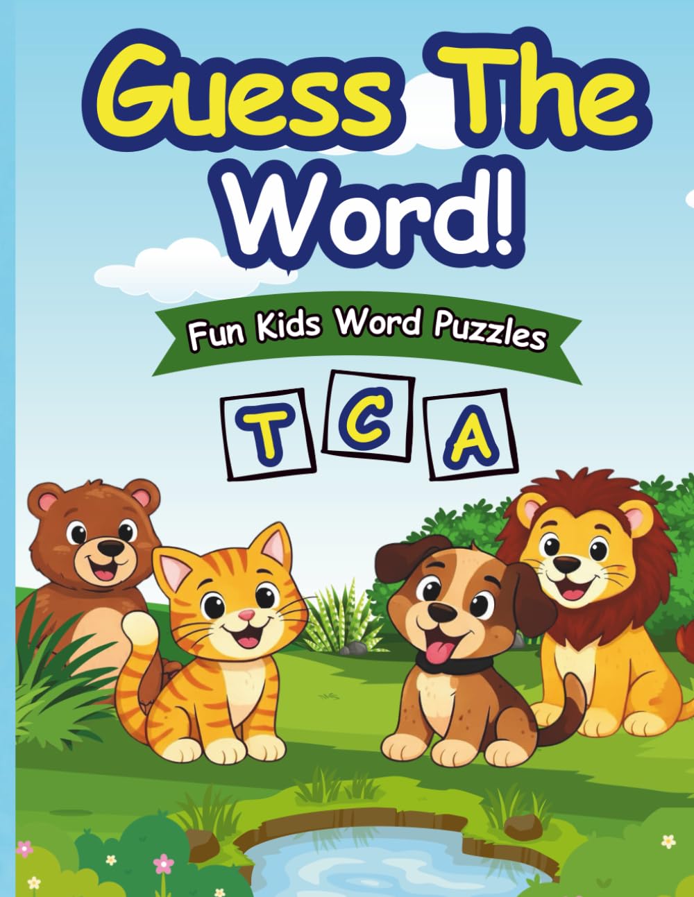 Guess & Color: Fun Words for Kids: A Fun Coloring and Word-Guessing Book for Kids, Ages 5-9