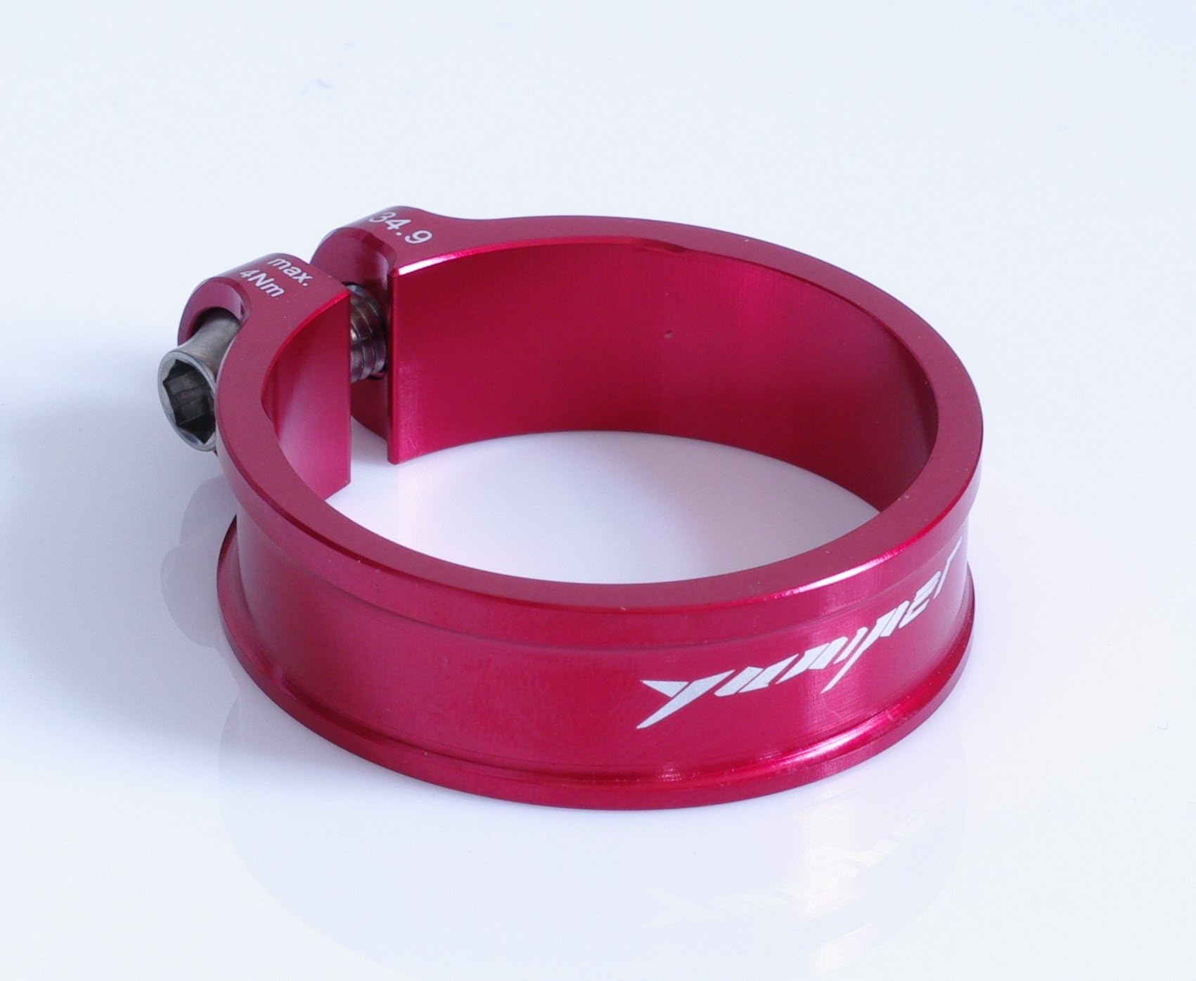 Yuniper Ultralight 9,1g Clamp 34.9 mm Seat Post Clamp Red.