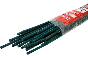 Bond Manufacturing, Green 325 25-Pack Bamboo Stakes, 3-Foot, 3 ft.