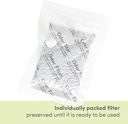 Miniatura 4 de QUALIAZERO Filtro absorbente de olores de carbón activado natural  Desodorizador eliminador purificador de aire bolsa de repuesto para ambientador