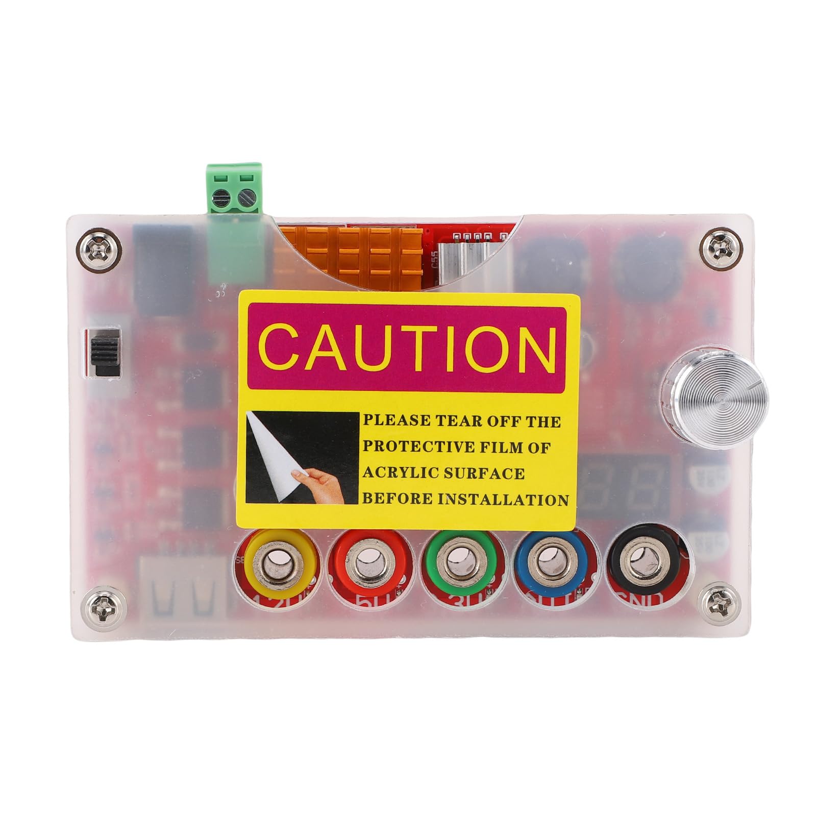 Module de dérivation d'alimentation ATX tension réglable 1,8-10,8V avec sortie 3,3V 5V 12V - 8