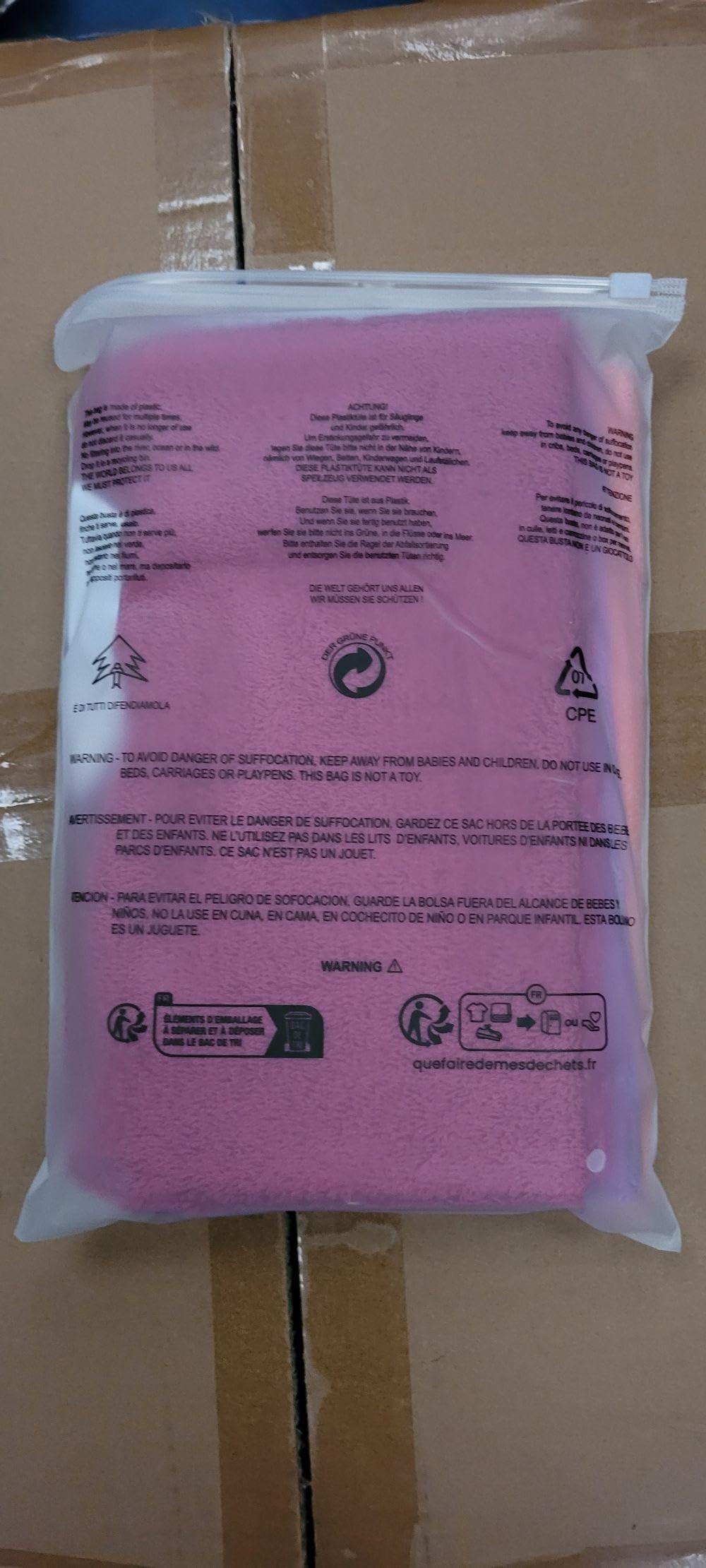 HOMYBABY® Set 5 Bavaglini Neonato Impermeabili con Bottoni per Asilo Nido