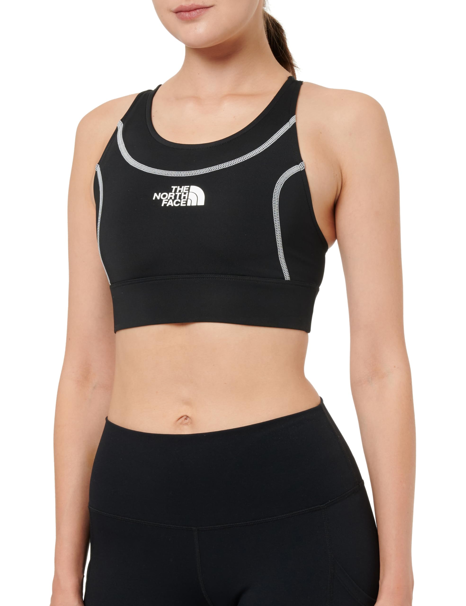 The North Face Women's Hakuun Bra, Midnight Petrol, S