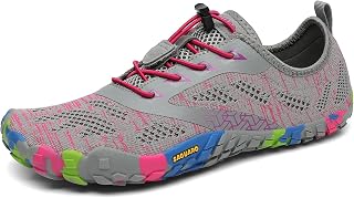 SAGUARO Unisex Barefoot Zapatillas de Trail Running Zapatilla Minimalista Cómodas Ligeras Zapatos Descalzos