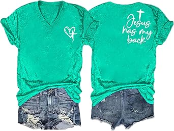 Jesus Has My Back T      Faith in Jesus V