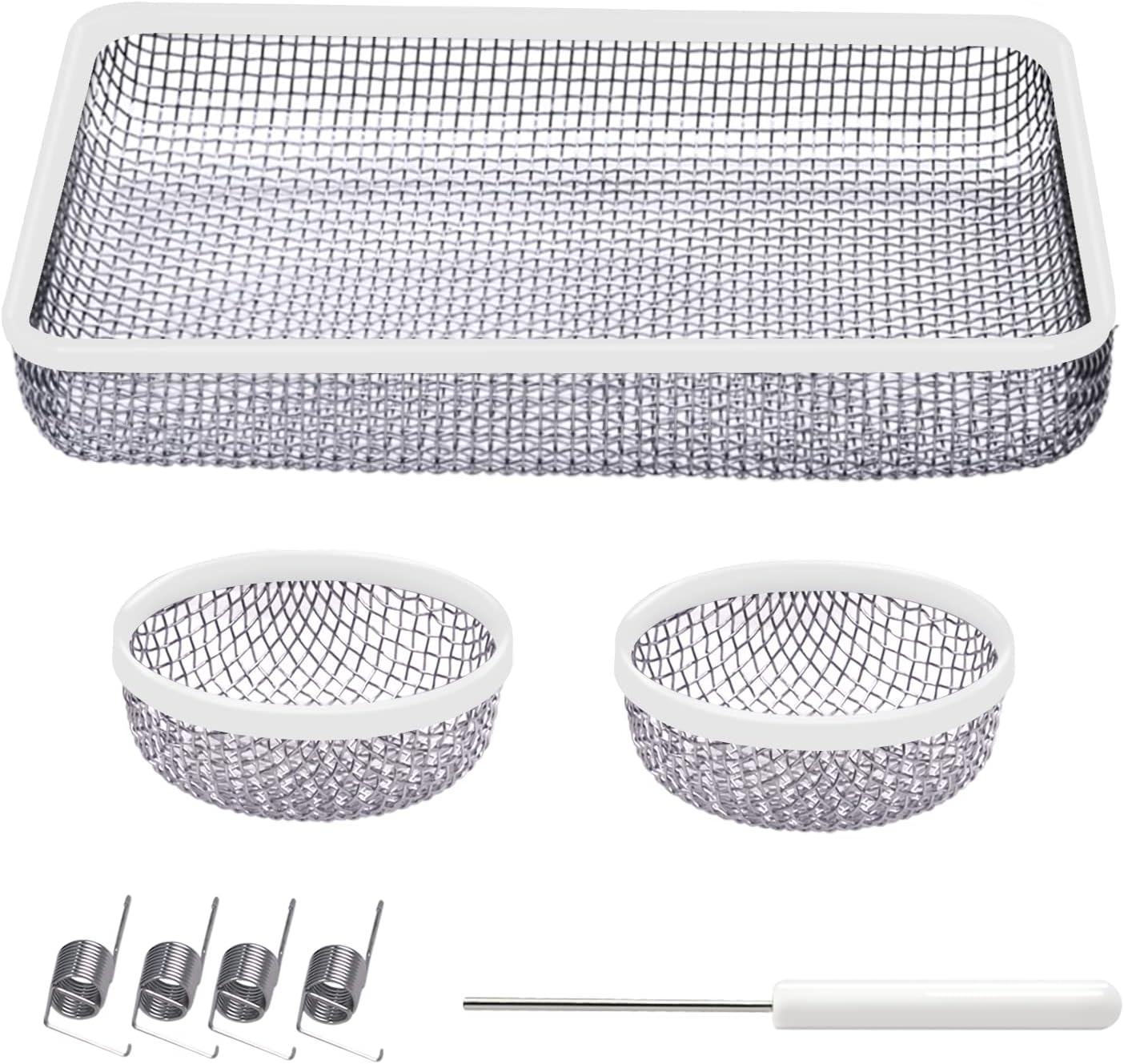 Eazy2hD 3 Pack RV Furnace Vent Cover Screens for RV Water Heater Vent