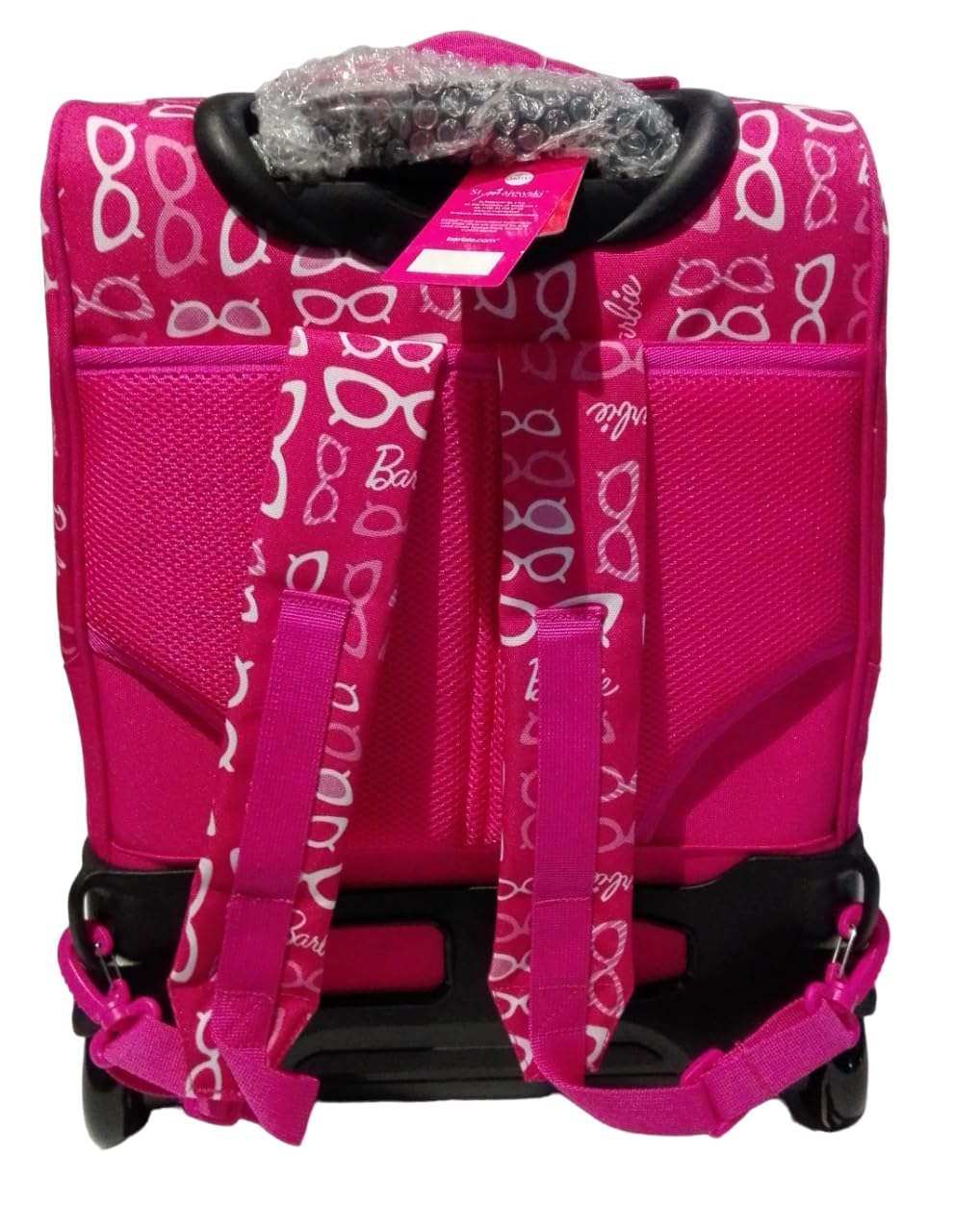 PRESTIGE & DELUXE Trolley Zaino scuola compatibile con Barbie Azzurro + Astuccio 3 piani + Agenda 2024/2025 + omaggio 7 penne cancellabile e portachiave paillettes + Penna sirena