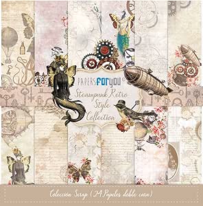 Papers For You Collection 24 Mini Double-Sided Scrap Paper