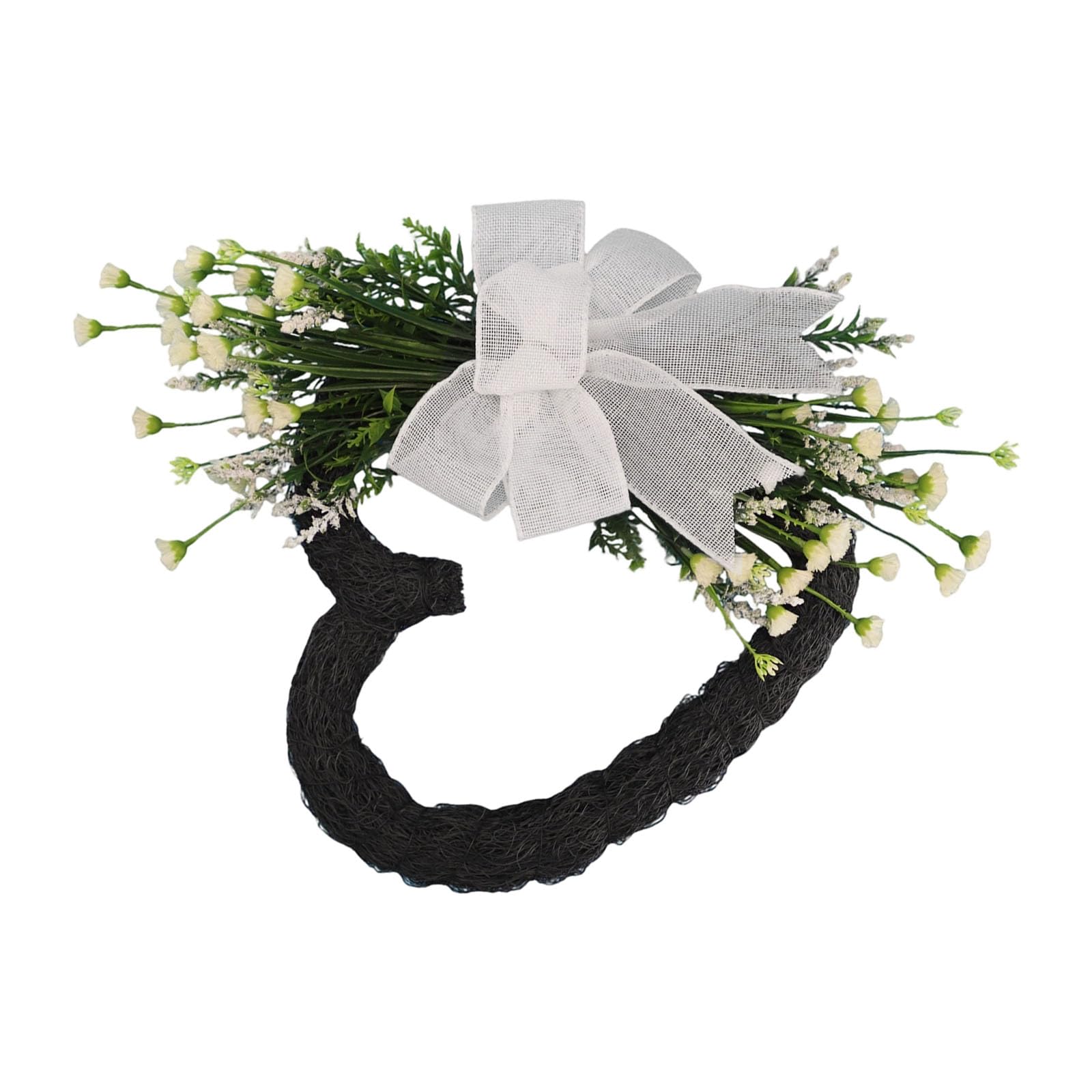 Lovely Heart Wreath Weather Proof Decoration Perfect for Busy Individuals Quick Setups for Any Room Door Wreath