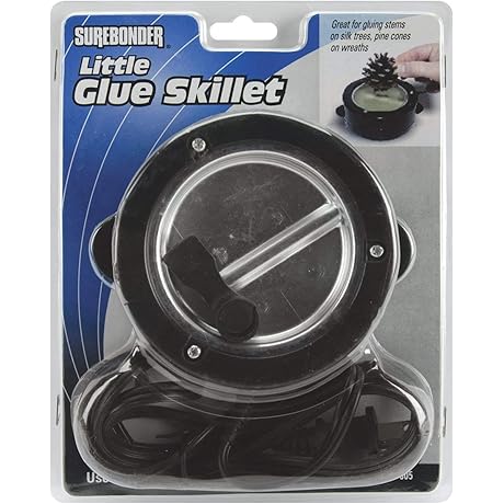 4-Inch Diameter Electric Mini Glue Pot for Crafts & Hobbies