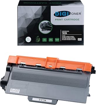 TN750 TN720 Toner Cartridge Replacement for TN-750 TN-720 Toner Compatible with HL-5450 HL-5470 HL-6180 MFC-8510 MFC-8520 MFC-8710 MFC-8810 MFC-8910 MFC-8950 Printer, Black [1 Pack]