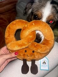 Amazon.com: Jellycat Amuseables Pretzel Stuffed Toy, 7 inches | Food ...