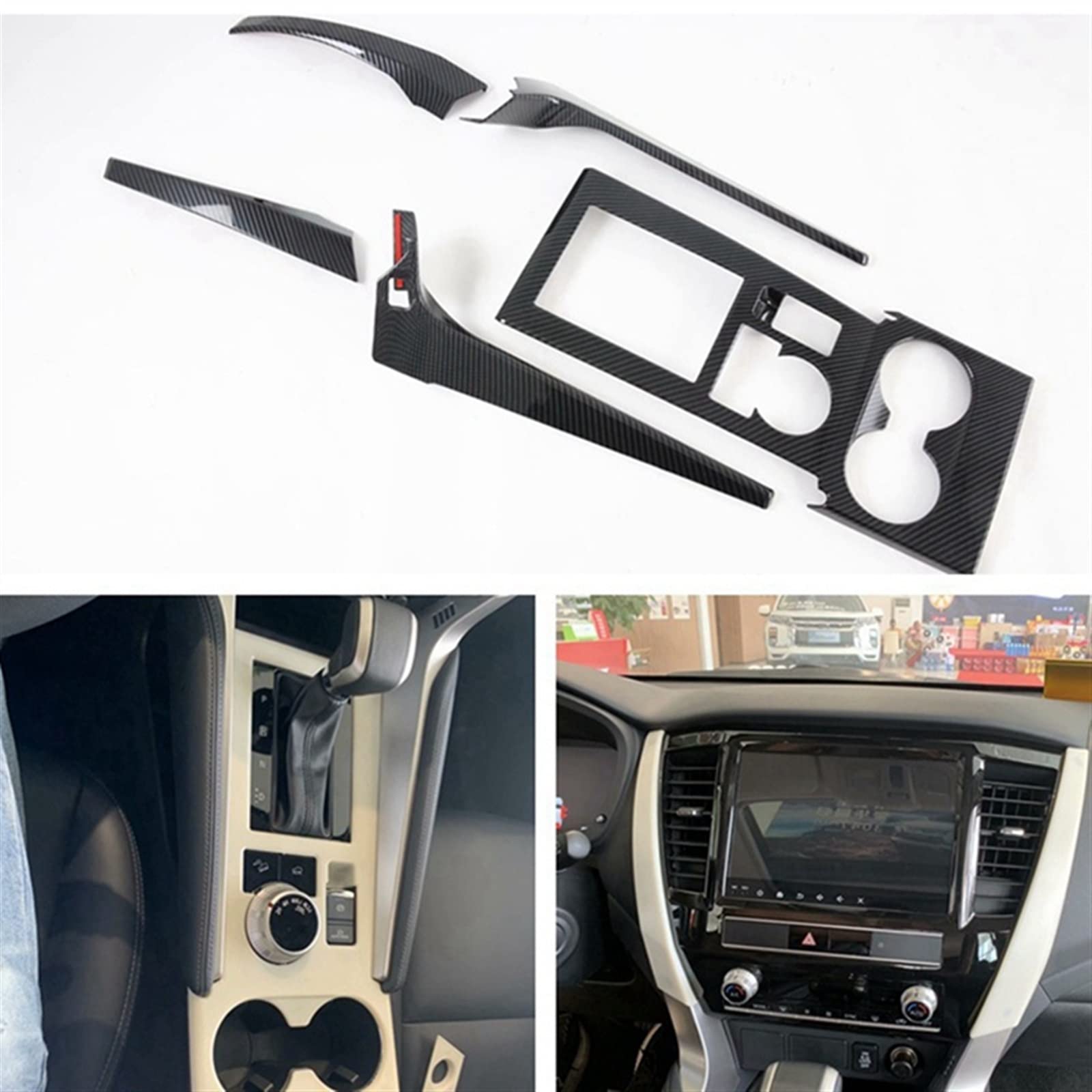 Interruptor Ventana 2 Juegos Accesorios para Automóvil 1 Juego Panel Cambio Marchas Moldura Decoración Lateral Y 1 Juego Botones Interruptor Ventana Puerta Lateral Coche Interruptor Elevalunas