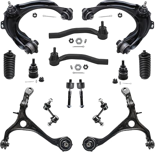 Miniatura 175 de Detroit Axle - 4WD Front End 14pc Kit de suspensión para Ford F-150 F-250 Expedition Navigator, 2 brazos de control superior 2 rótulas inferiores 2