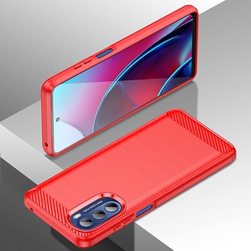 Miniatura 6 de Funda para Moto G Stylus 5G 2022, con protector de pantalla HD, a la moda, antideslizante, absorción de impactos, flexible, parachoques de goma