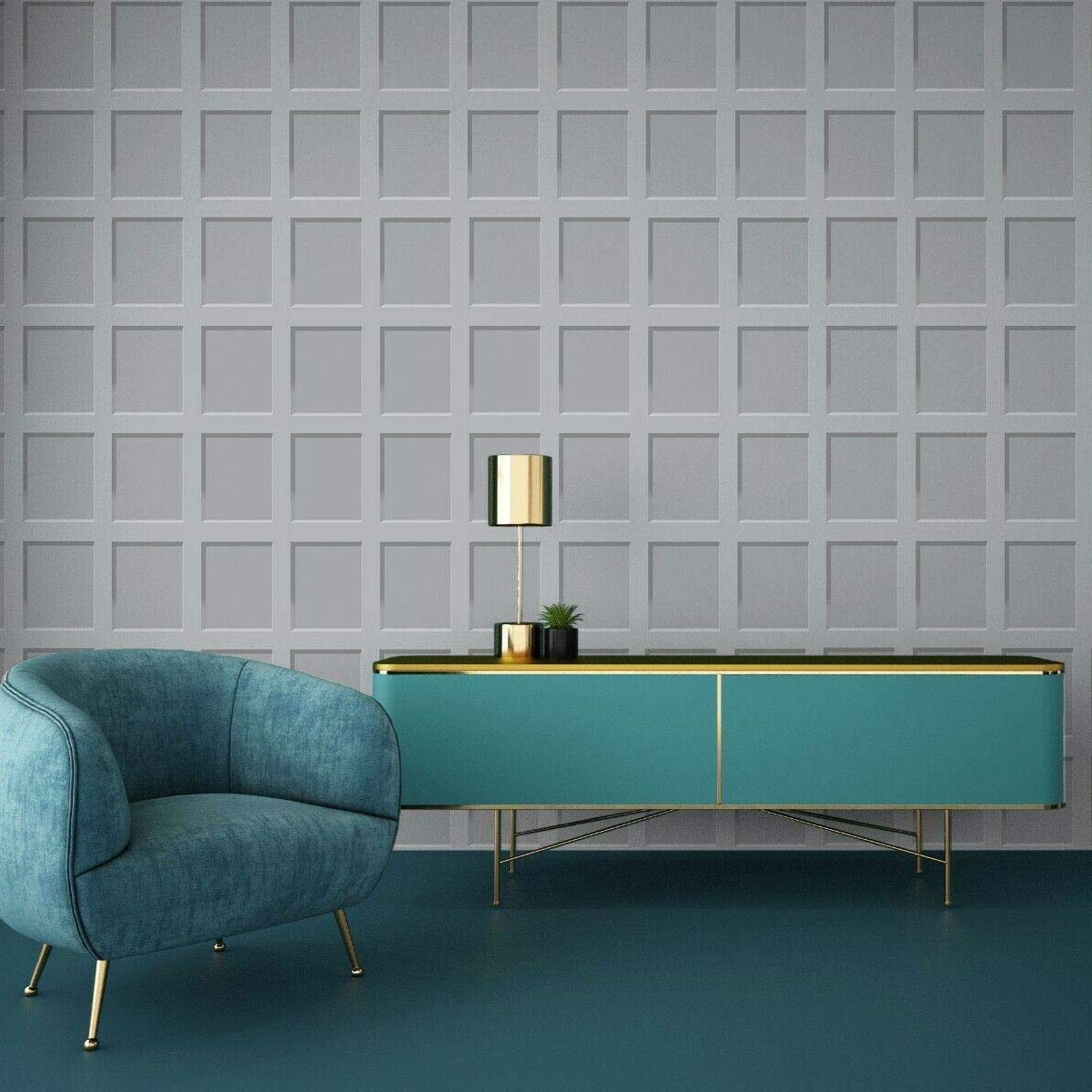 Yöl Grey Debona Wallpaper 6741 Heritage